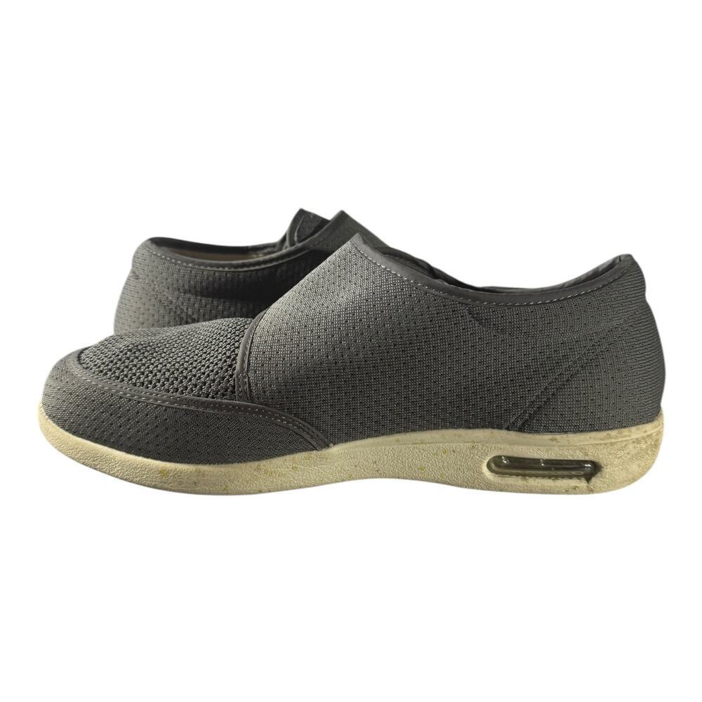 Youyun Diabetic Wide Swollen Feet Support Orthopedic Shoes Men's (Size: 13.5) - Picture 7 of 9